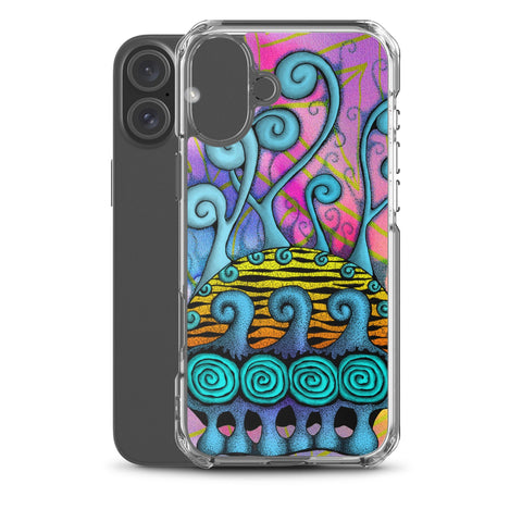 Creative Mind Clear Case for iPhone® - Martin K Designs