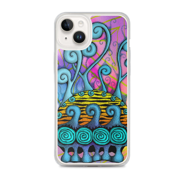 Creative Mind Clear Case for iPhone® - Martin K Designs