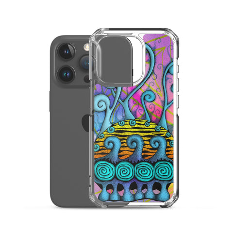 Creative Mind Clear Case for iPhone® - Martin K Designs