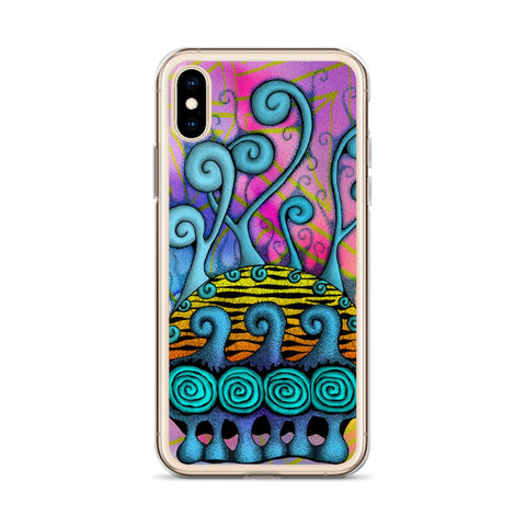 Creative Mind Clear Case for iPhone® - Martin K Designs