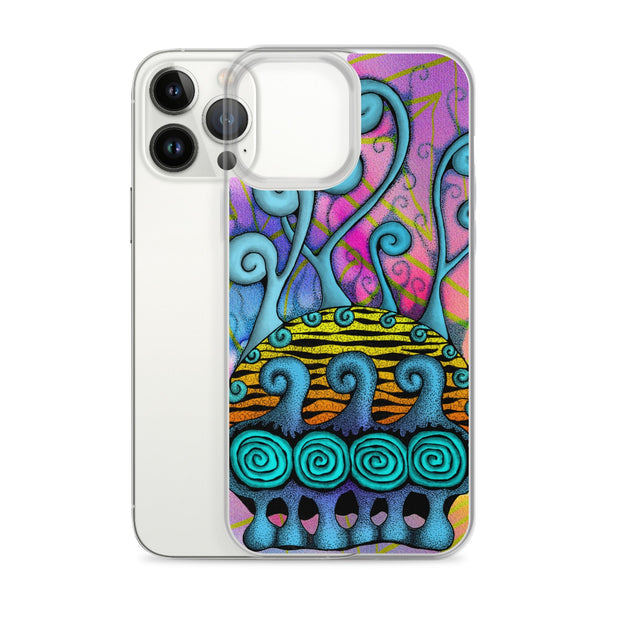 Creative Mind Clear Case for iPhone® - Martin K Designs