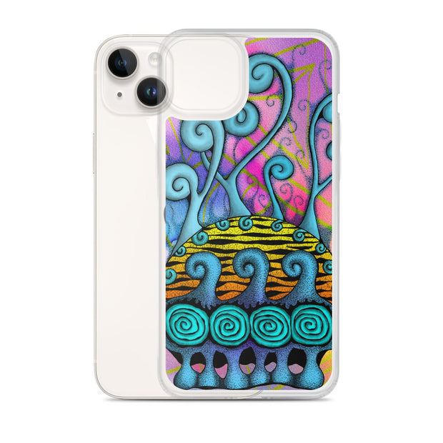 Creative Mind Clear Case for iPhone® - Martin K Designs