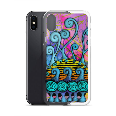 Creative Mind Clear Case for iPhone® - Martin K Designs