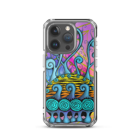 Creative Mind Clear Case for iPhone® - Martin K Designs