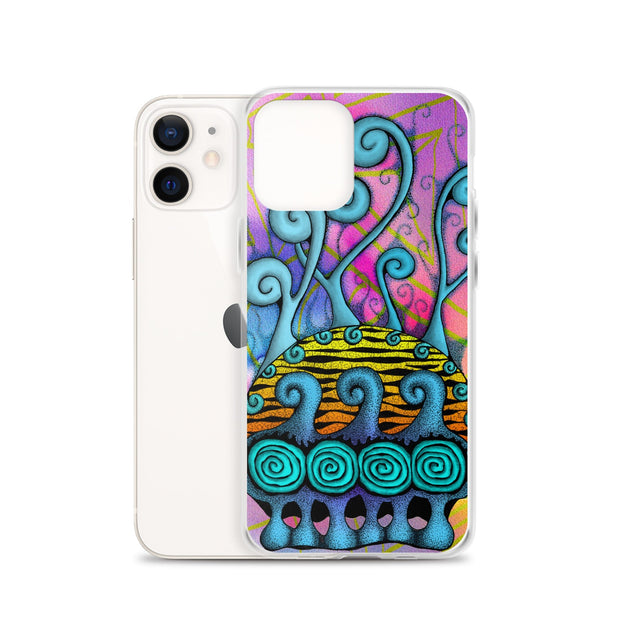 Creative Mind Clear Case for iPhone® - Martin K Designs