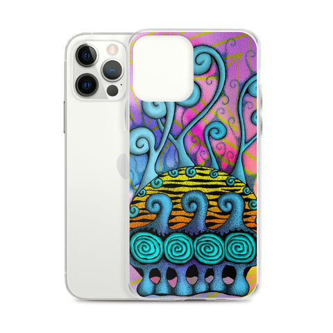 Creative Mind Clear Case for iPhone® - Martin K Designs