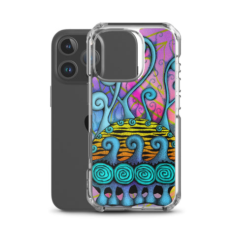 Creative Mind Clear Case for iPhone® - Martin K Designs