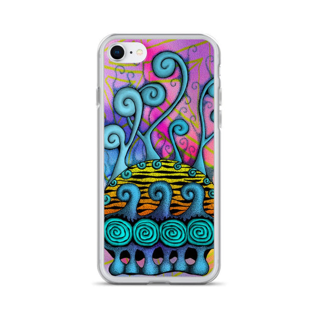 Creative Mind Clear Case for iPhone® - Martin K Designs