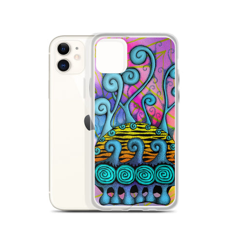 Creative Mind Clear Case for iPhone® - Martin K Designs