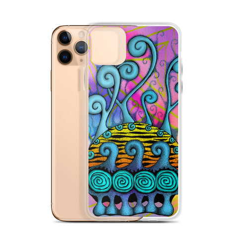 Creative Mind Clear Case for iPhone® - Martin K Designs
