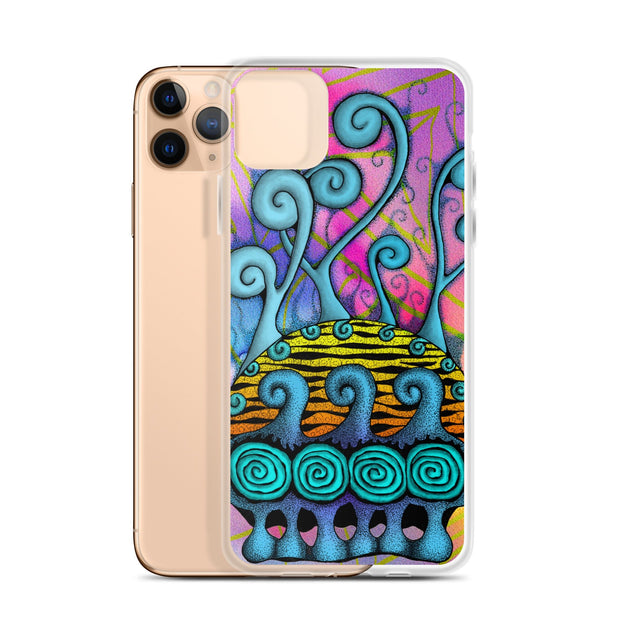 Creative Mind Clear Case for iPhone® - Martin K Designs