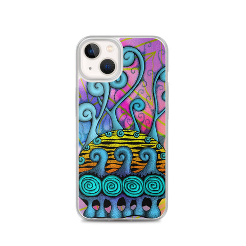Creative Mind Clear Case for iPhone® - Martin K Designs