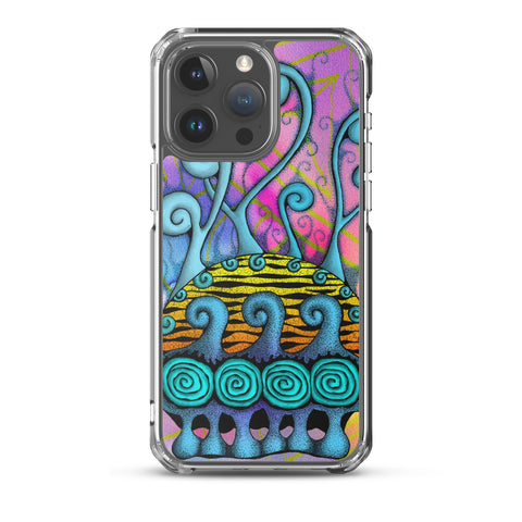 Creative Mind Clear Case for iPhone® - Martin K Designs