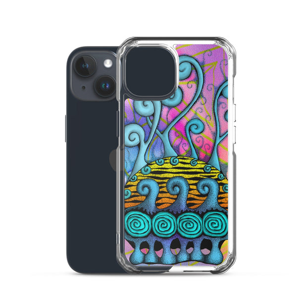 Creative Mind Clear Case for iPhone® - Martin K Designs