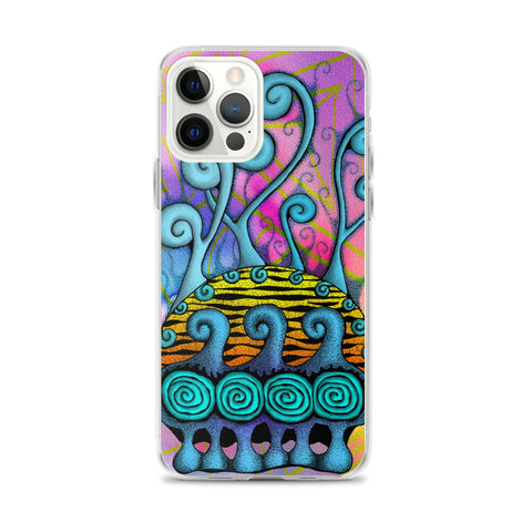 Creative Mind Clear Case for iPhone® - Martin K Designs