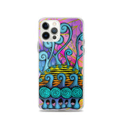 Creative Mind Clear Case for iPhone® - Martin K Designs