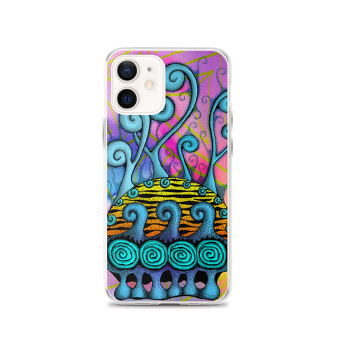 Creative Mind Clear Case for iPhone® - Martin K Designs