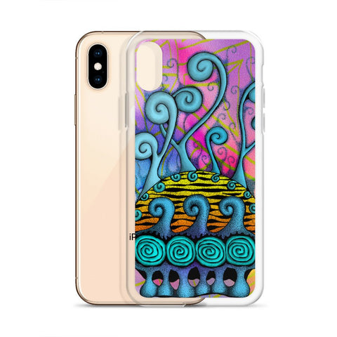 Creative Mind Clear Case for iPhone® - Martin K Designs