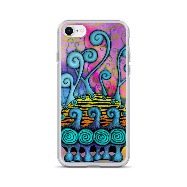 Creative Mind Clear Case for iPhone® - Martin K Designs