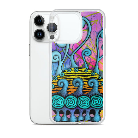 Creative Mind Clear Case for iPhone® - Martin K Designs