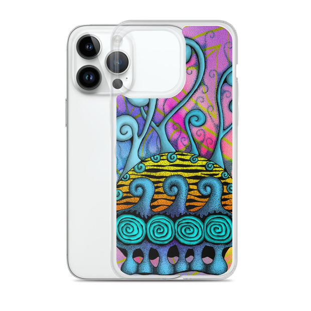 Creative Mind Clear Case for iPhone® - Martin K Designs