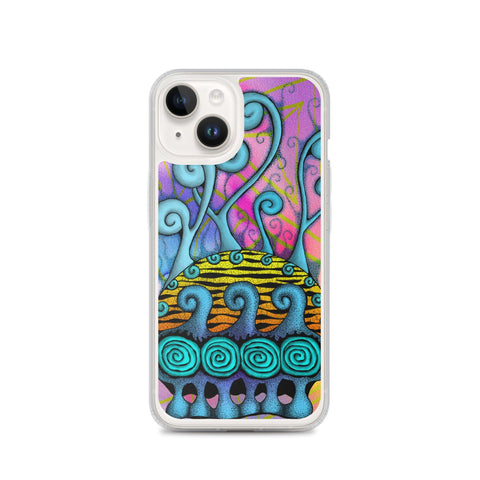 Creative Mind Clear Case for iPhone® - Martin K Designs
