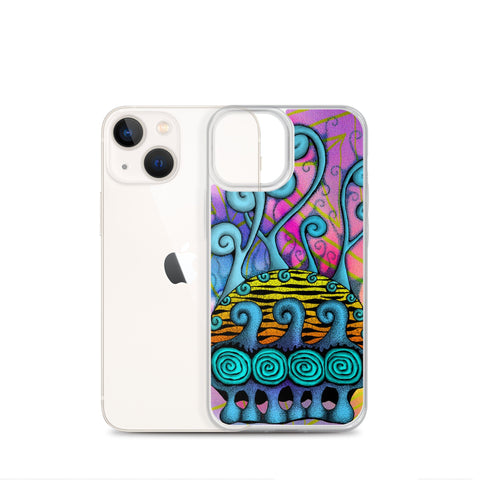 Creative Mind Clear Case for iPhone® - Martin K Designs
