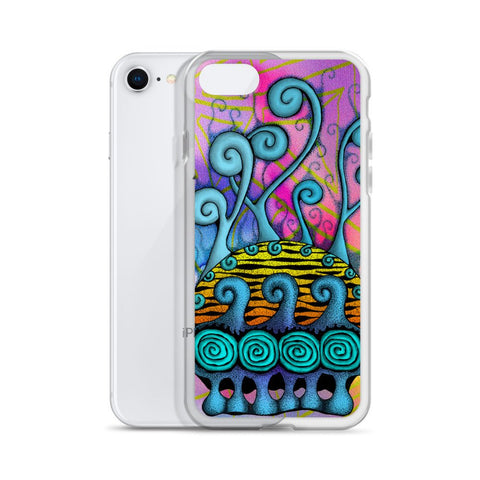 Creative Mind Clear Case for iPhone® - Martin K Designs