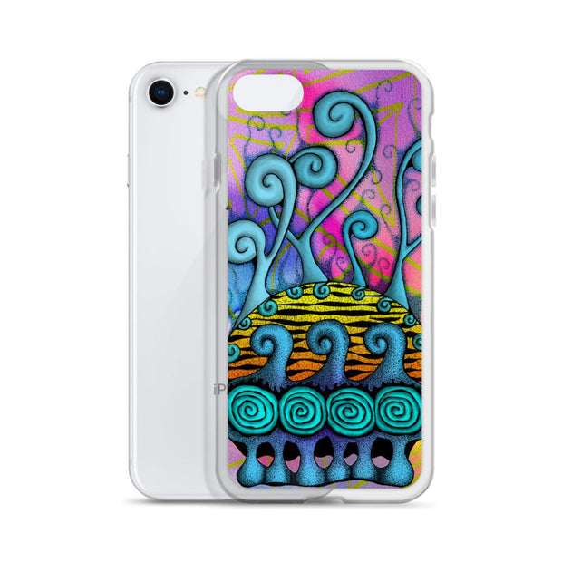 Creative Mind Clear Case for iPhone® - Martin K Designs