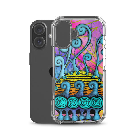 Creative Mind Clear Case for iPhone® - Martin K Designs