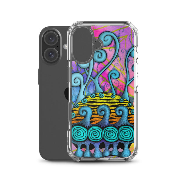 Creative Mind Clear Case for iPhone® - Martin K Designs
