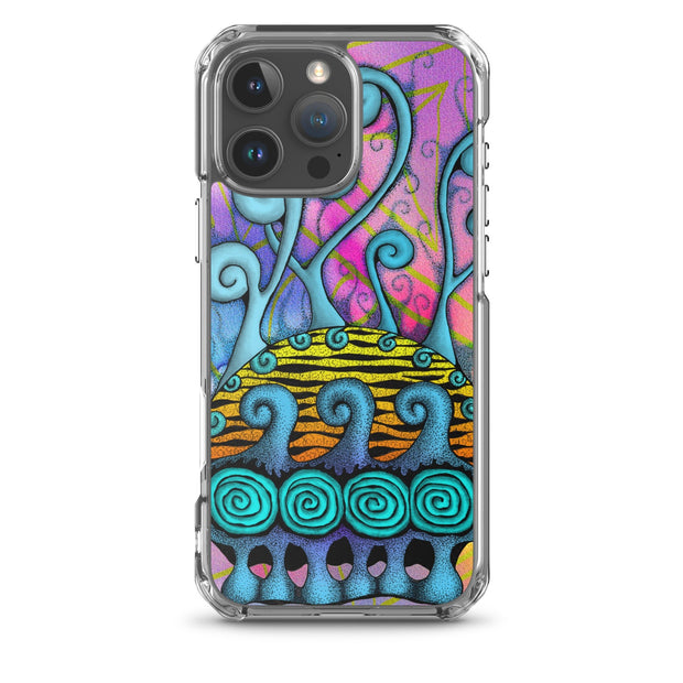 Creative Mind Clear Case for iPhone® - Martin K Designs