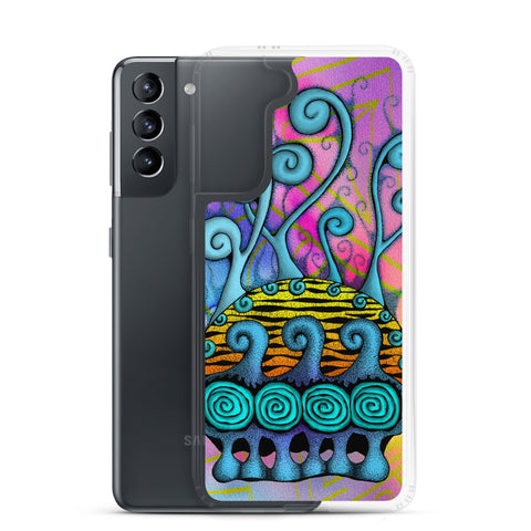 Creative Mind Clear Case for Samsung® - Martin K Designs