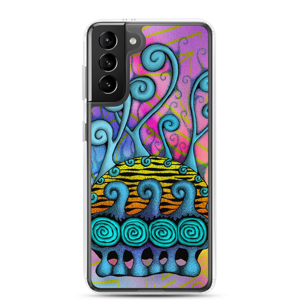 Creative Mind Clear Case for Samsung® - Martin K Designs