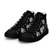 Creative Mind Men’s high top canvas shoes - Martin K Designs