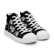 Creative Mind Men’s high top canvas shoes - Martin K Designs