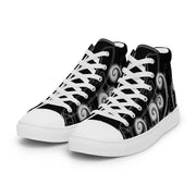 Creative Mind Men’s high top canvas shoes - Martin K Designs