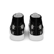 Creative Mind Men’s high top canvas shoes - Martin K Designs