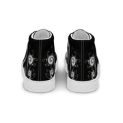 Creative Mind Women’s high top canvas shoes - Martin K Designs