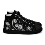 Creative Mind Women’s high top canvas shoes - Martin K Designs
