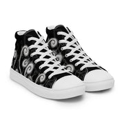 Creative Mind Women’s high top canvas shoes - Martin K Designs