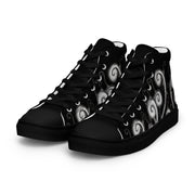 Creative Mind Women’s high top canvas shoes - Martin K Designs