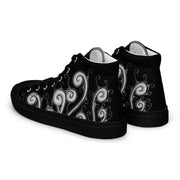 Creative Mind Women’s high top canvas shoes - Martin K Designs