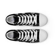 Creative Mind Women’s high top canvas shoes - Martin K Designs