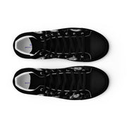 Creative Mind Women’s high top canvas shoes - Martin K Designs