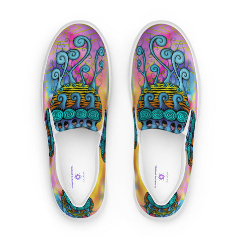 Creative Mind women’s slip - on canvas shoes - Flowstate Apparel
