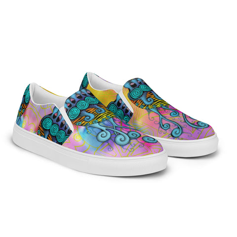 Creative Mind women’s slip - on canvas shoes - Flowstate Apparel