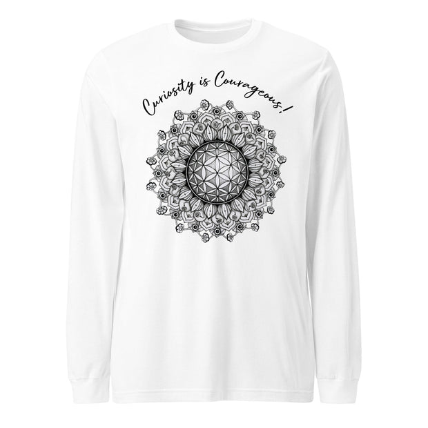 Curiosity is Courageous Unisex Long Sleeve Tee - Martin K Designs