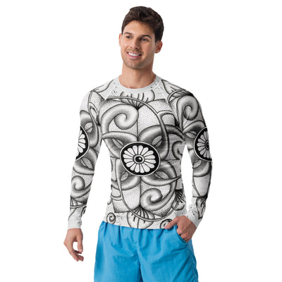 Dreamcatcher Mandala Men's Rash Guard - Martin K Designs