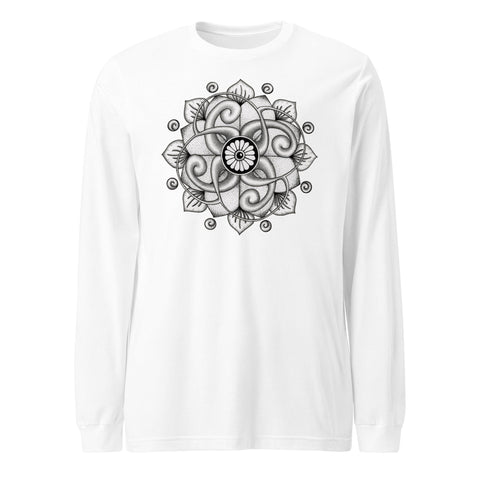 Dreamcatcher Mandala Unisex Long Sleeve Tee - Martin K Designs